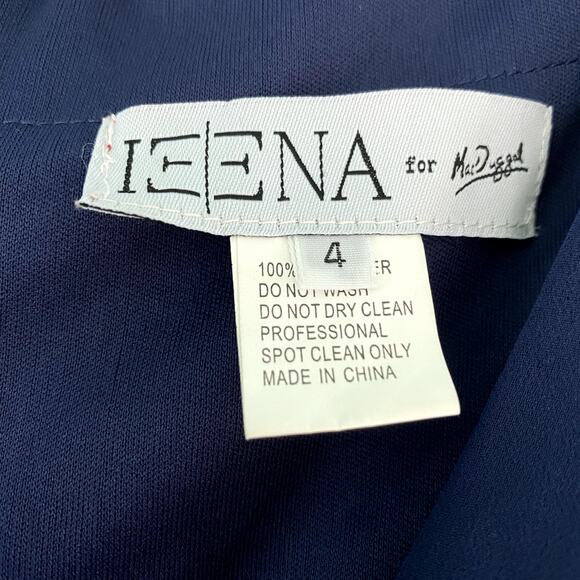 Mac Duggal 55311 Long Sleeve Ruffle Tiered Evening Gown 4 A Line - Picture 3 of 7